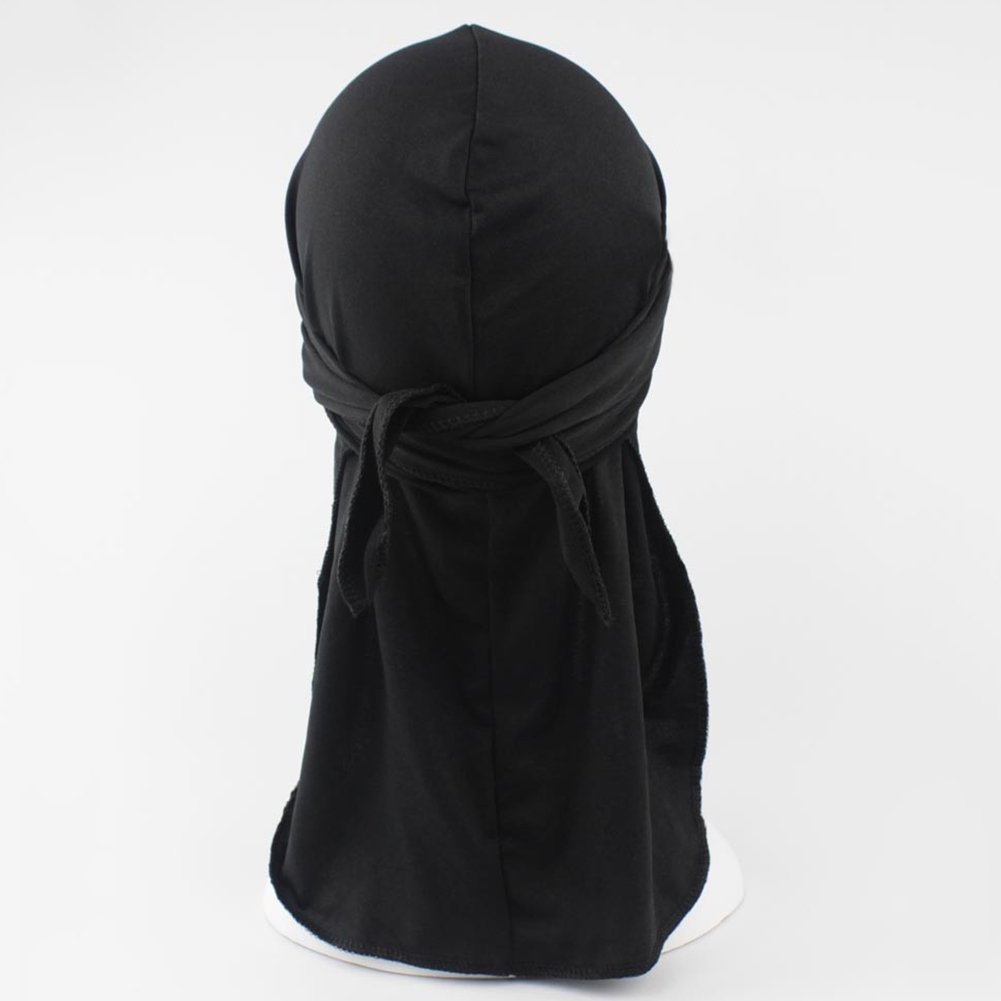 Bandana Doo Rag - หมวกบันดาน่าผ้าสแปนเด็กซ์แบบยาว ผ้าคลุมผมเดรดล็อก ผ้าคลุมผมกำมะหยี่ ดูแร็ก ผ้าโพกศีรษะแบบยาว