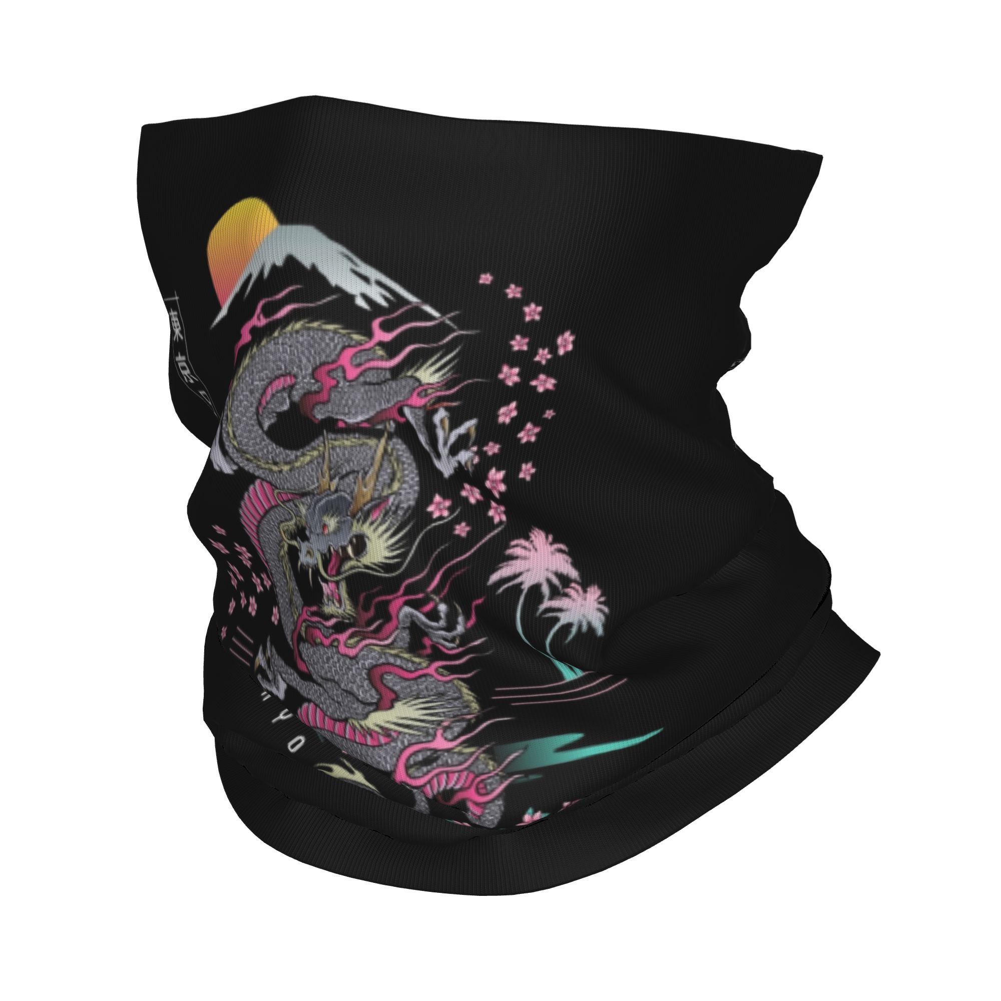 ที่คาดผมลายมังกรญี่ปุ่นแบบกำหน - Neck Warmer Tube บทวิจารณ์และราคา
