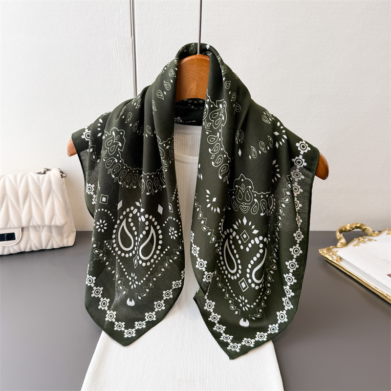 ผ้าพันคอผ้าฝ้ายแท้สำหรับผู้หญิ - Bandana Cotton บทวิจารณ์และราคา