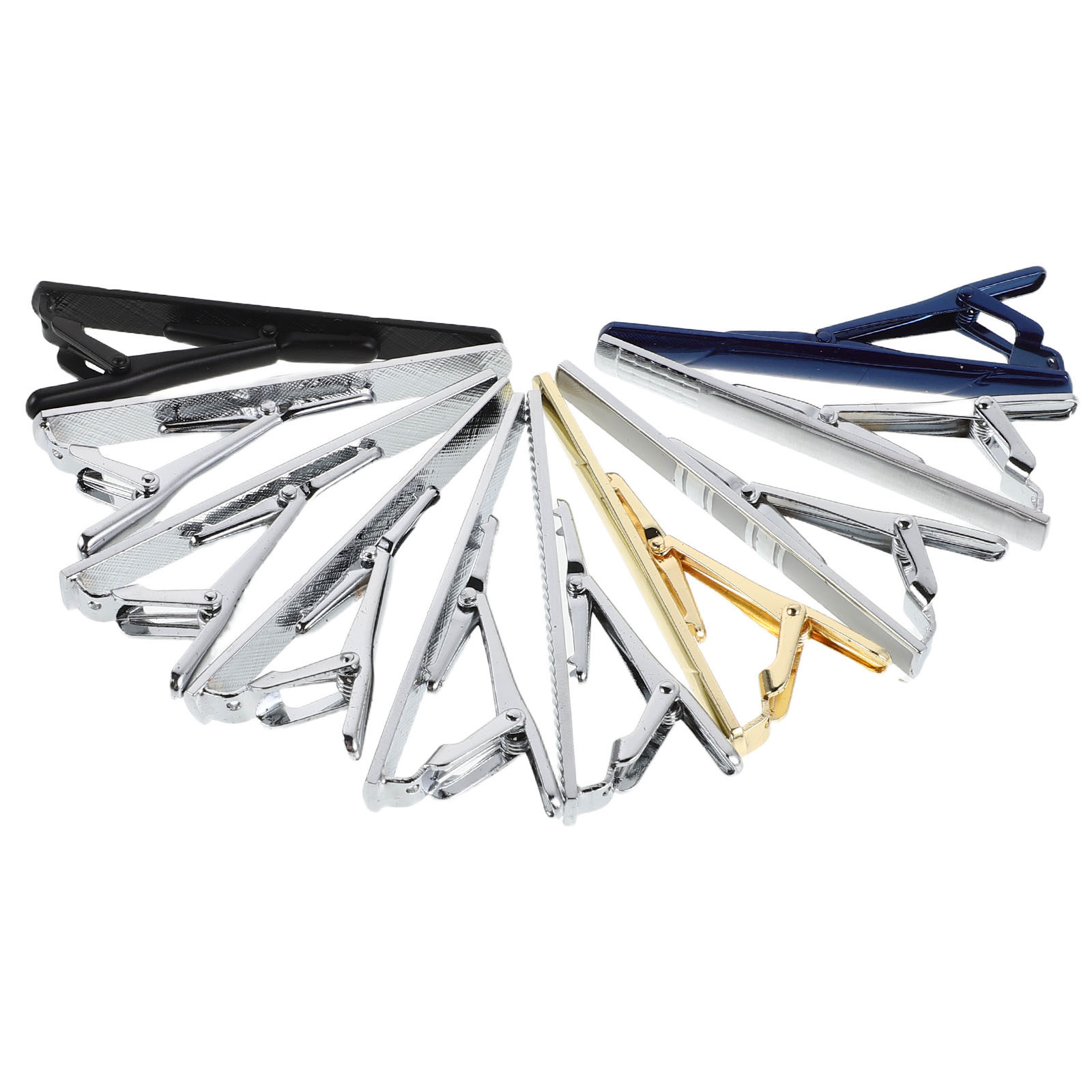 ชุดคลิปหนีบเนคไท 10 ชิ้น คลิปห - Tie Bar Set Gift บทวิจารณ์และราคา