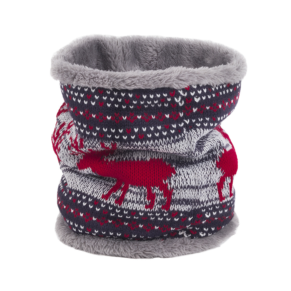 OVTRB อบอุ่นถักขนแกะเรียงรายผ้ - Infinity Scarf Knit บทวิจารณ์และราคา