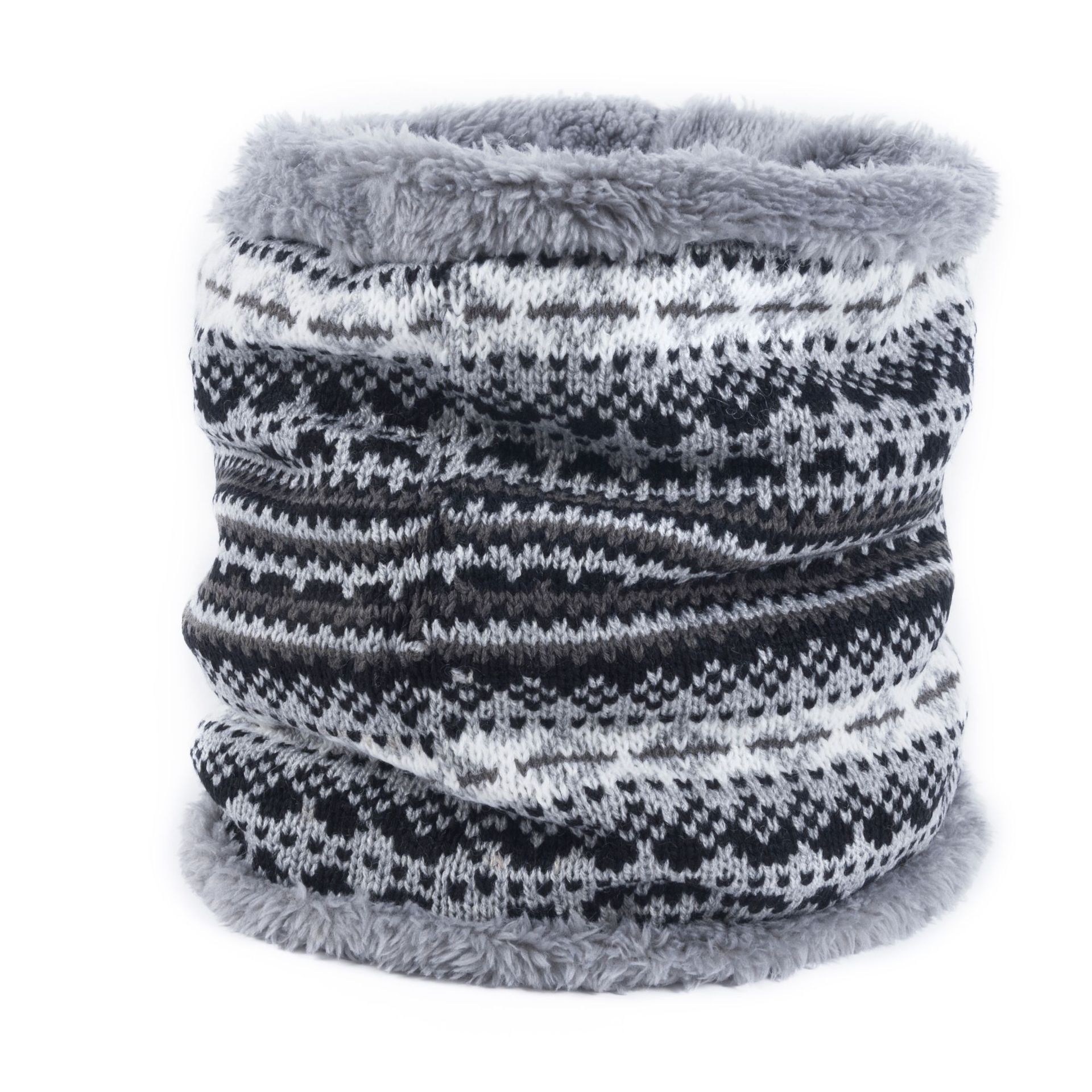 OVTRB อบอุ่นถักขนแกะเรียงรายผ้ - Infinity Scarf Knit บทวิจารณ์และราคา