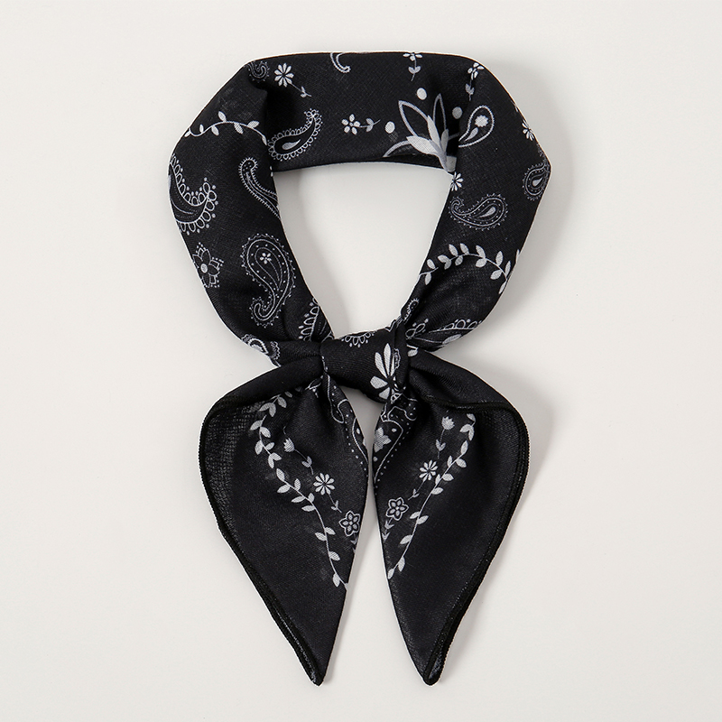 ผ้าพันคอแฟชั่นฮิปฮอปผ้าพันคอกล - Handkerchief Cotton Men บทวิจารณ์และราคา
