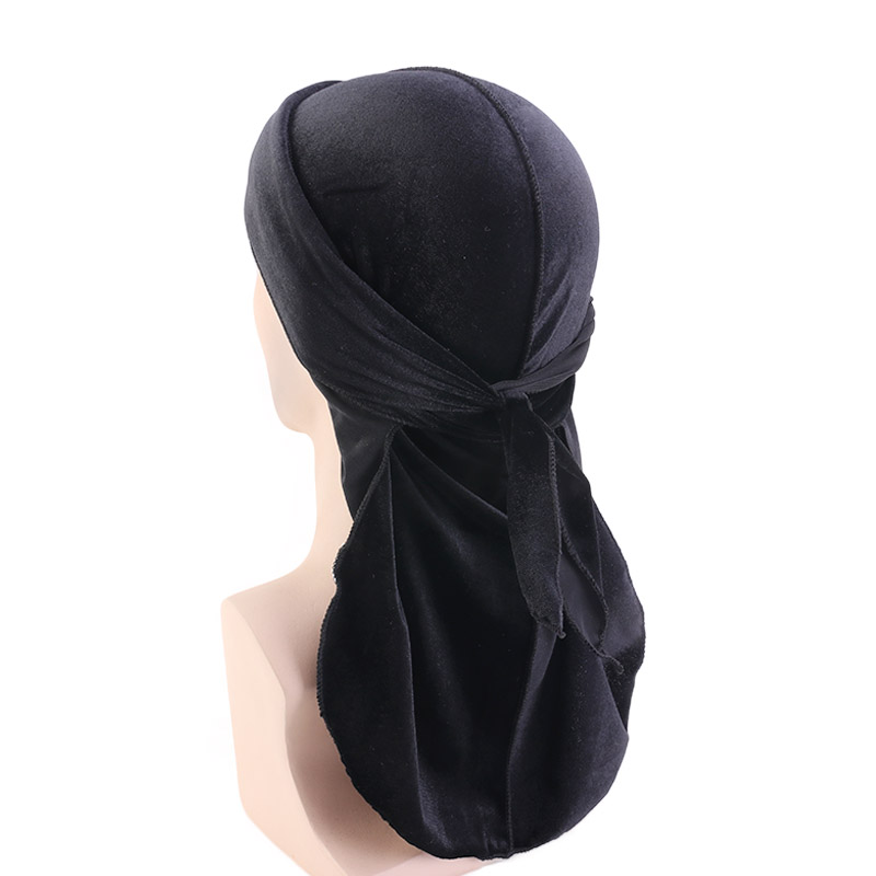 Unisex ผู้ชายผู้หญิงกำมะหยี่ D - Bandana Doo Rag บทวิจารณ์และราคา