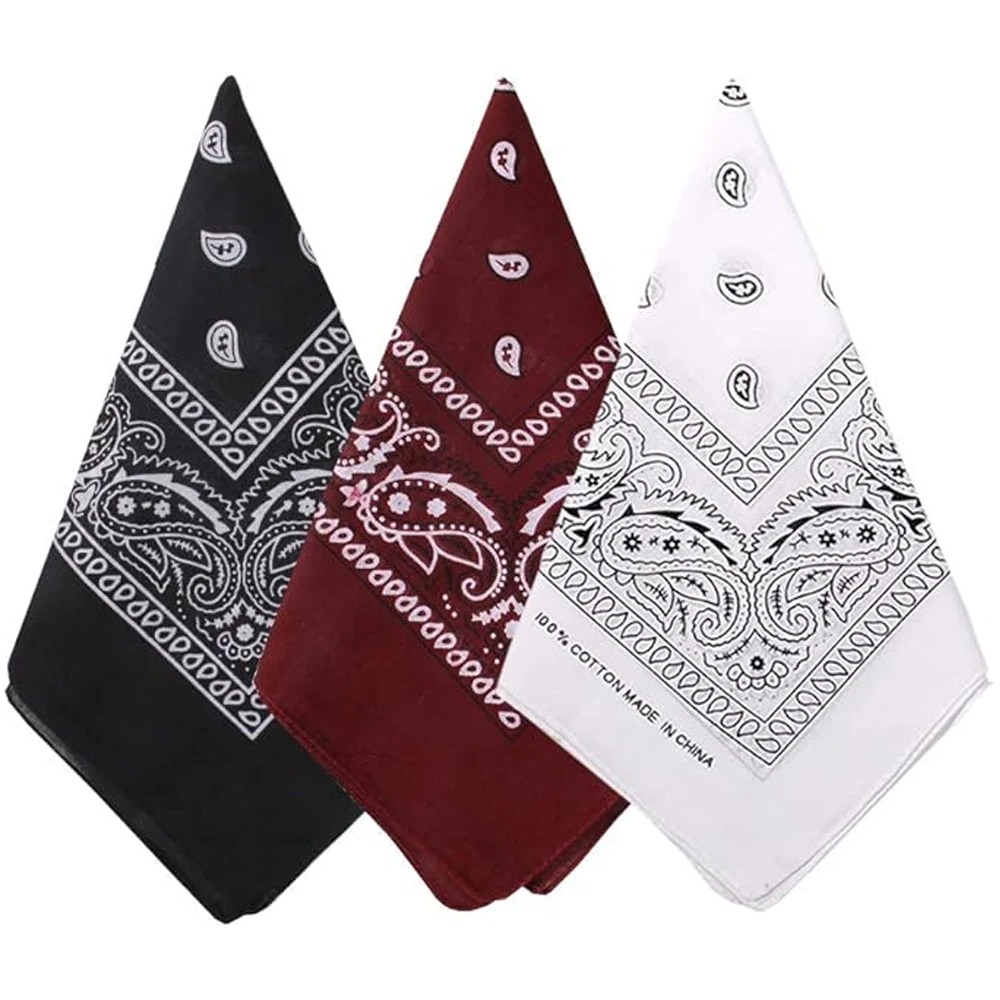 ผ้าพันคอแบบ unisex สำหรับผู้ชา - Handkerchief Cotton Men บทวิจารณ์และราคา