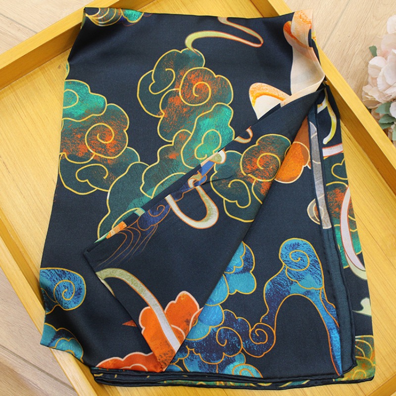 ผ้าคลุมไหล่ไหมแท้หรูหราใหม่ ขน - Pashmina Wrap Large บทวิจารณ์และราคา
