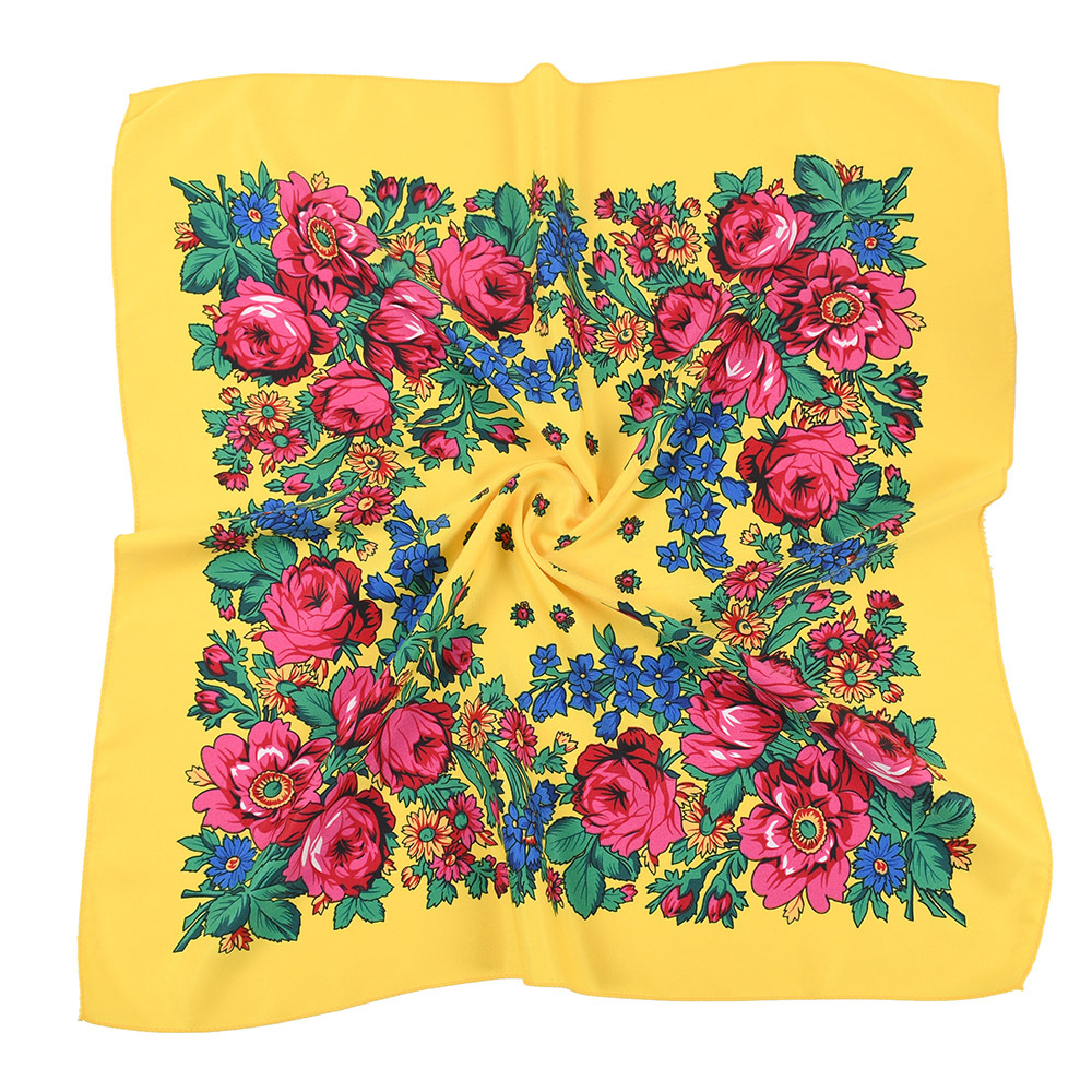 70*70 ซม.สไตล์รัสเซียผ้าพันคอผ - Bandana Cotton บทวิจารณ์และราคา