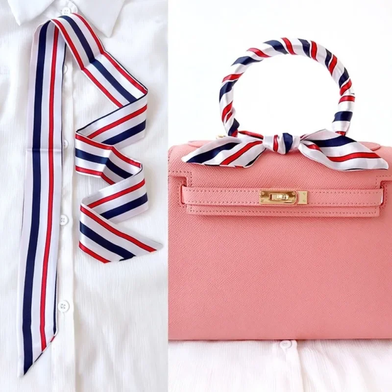 ผ้าพันคอไหมสำหรับผู้หญิง ลายเส - Silk Neck Scarf บทวิจารณ์และราคา