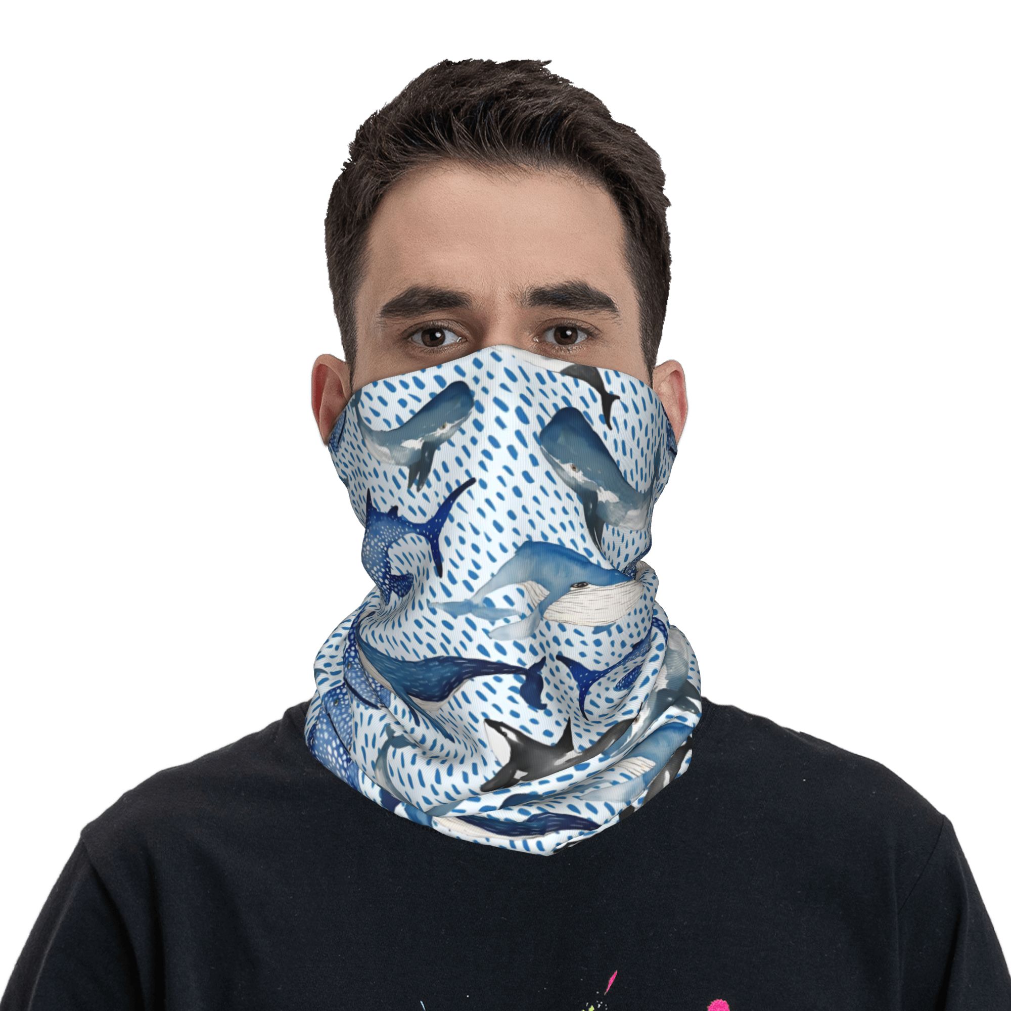 ผ้าพันคอแบบท่อสำหรับผู้ชาย ลาย - Neck Warmer Tube บทวิจารณ์และราคา
