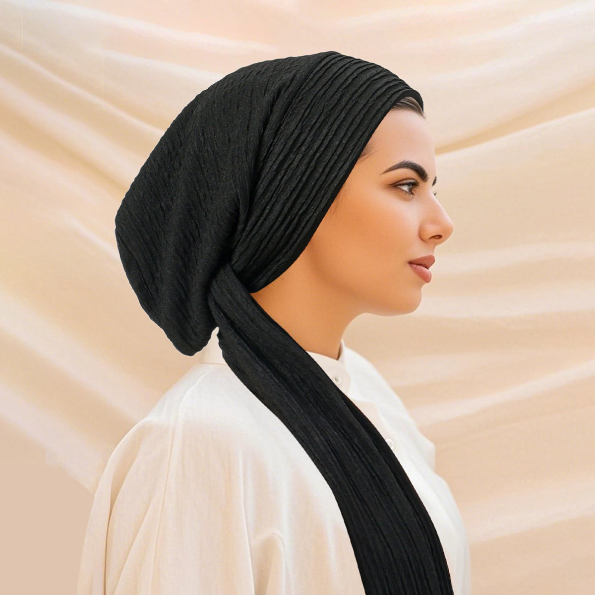 หมวกผ้าโพกหัวทรงสปริงสุดหรูสำห - Head Wrap Turban บทวิจารณ์และราคา