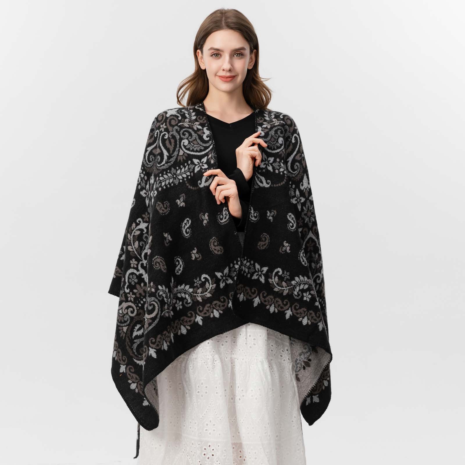 ผ้าพันคอแคชเมียร์สุดหรูสำหรับผ - Stole Wedding Shawl บทวิจารณ์และราคา
