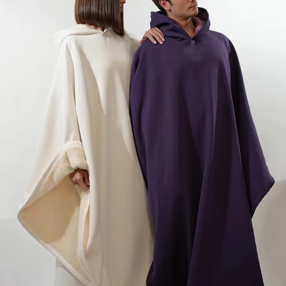เสื้อคลุมฮู้ดดี้ผ้าห่มสไตล์อิน - Woven Scarf Blanket บทวิจารณ์และราคา