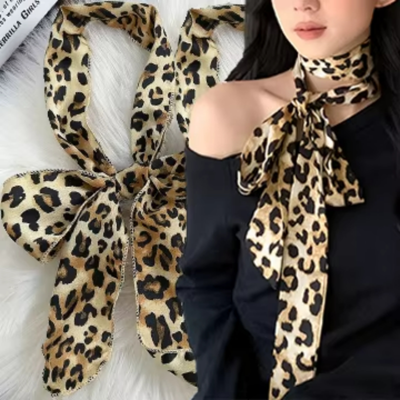 เสือดาวพิมพ์ผ้าพันคอ Retro Pol - Silk Tie Striped บทวิจารณ์และราคา