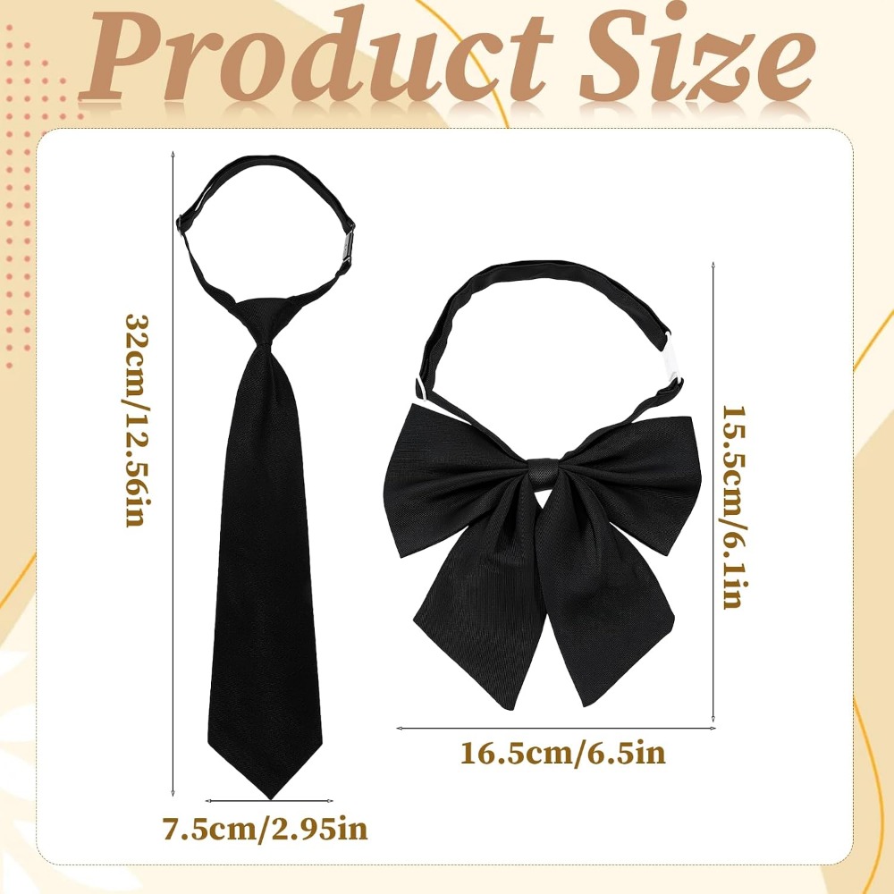 โบว์ผูกผมสีดำสำหรับผู้หญิง โบว - Bow Tie Pre Tied บทวิจารณ์และราคา