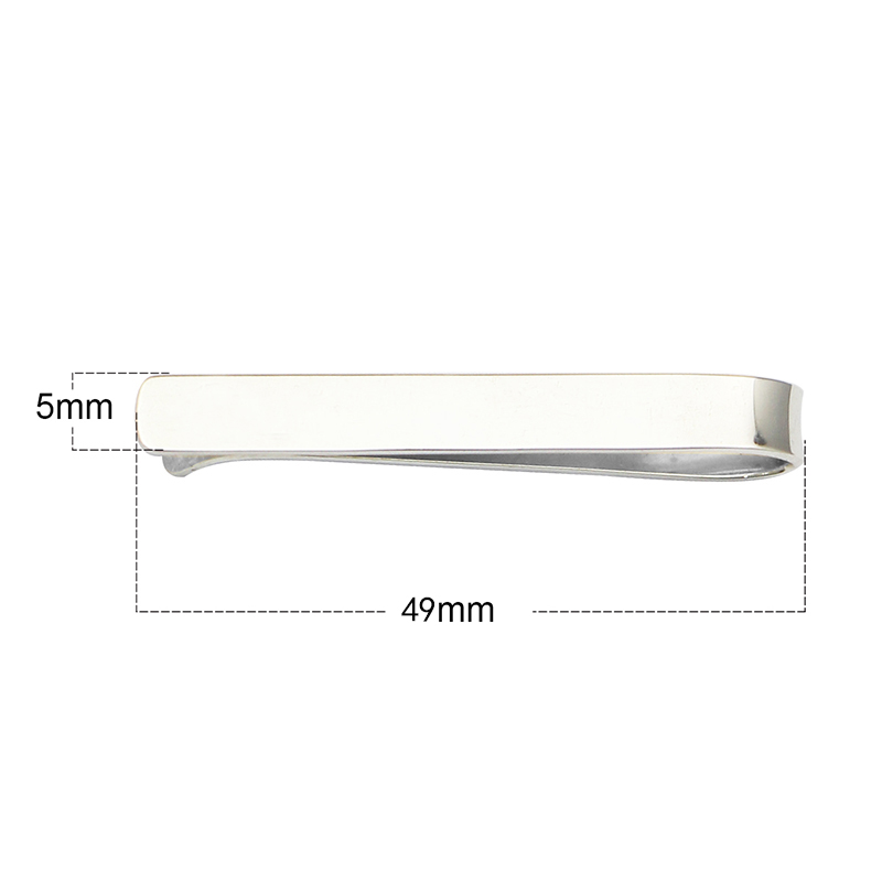 Beadsnice PURE 925 Sterling Si - Tie Clip Silver บทวิจารณ์และราคา