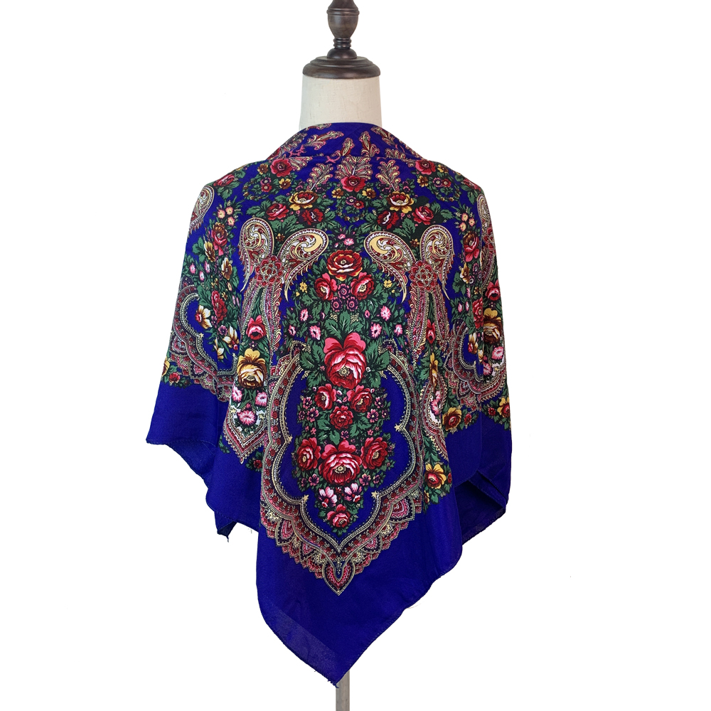 100*100 ซม.รัสเซียผ้าพันคอผู้ห - Bandana Cotton บทวิจารณ์และราคา