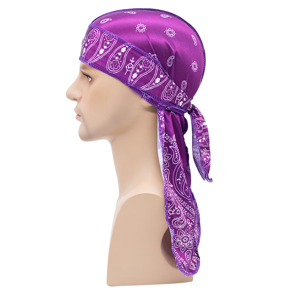 ผ้าพันคอไหมพรมแบบยาว ผ้าคลุมศี - Bandana Doo Rag บทวิจารณ์และราคา