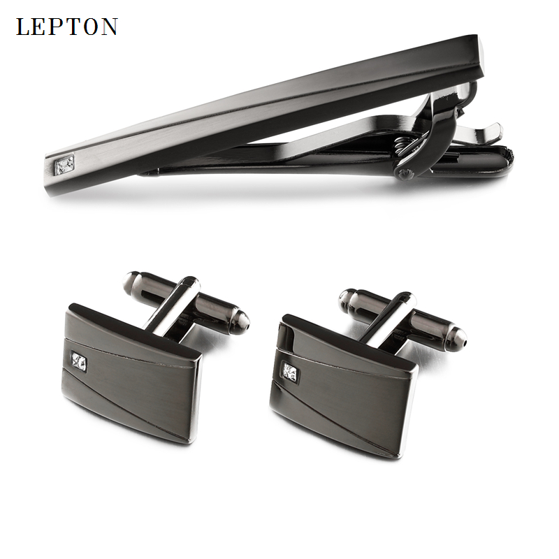 ชุดกระดุมข้อมือและคลิปหนีบเนคไ - Tie Bar Set Gift บทวิจารณ์และราคา
