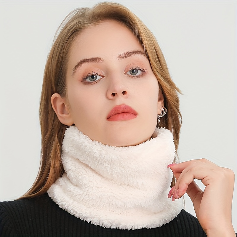 Windproof Plush Infinityผ้าพัน - Infinity Scarf Knit บทวิจารณ์และราคา