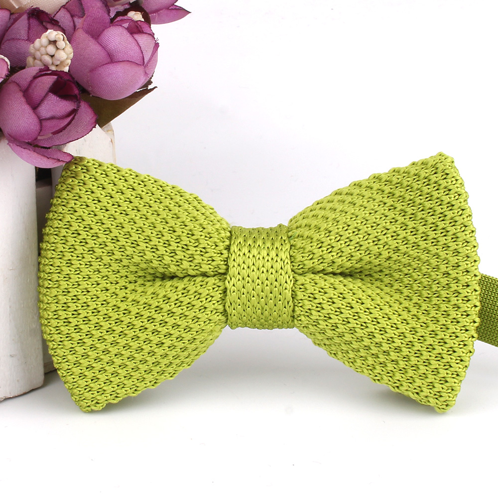 ใหม่ผู้ชายถัก Bowtie Bow Tie ส - Bow Tie Pre Tied บทวิจารณ์และราคา