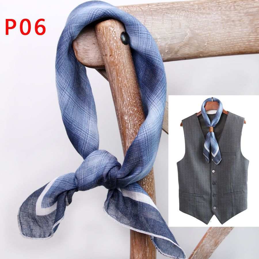 ผ้าพันคอสี่เหลี่ยมจัตุรัสผู้ชา - Scarf Silk Square บทวิจารณ์และราคา