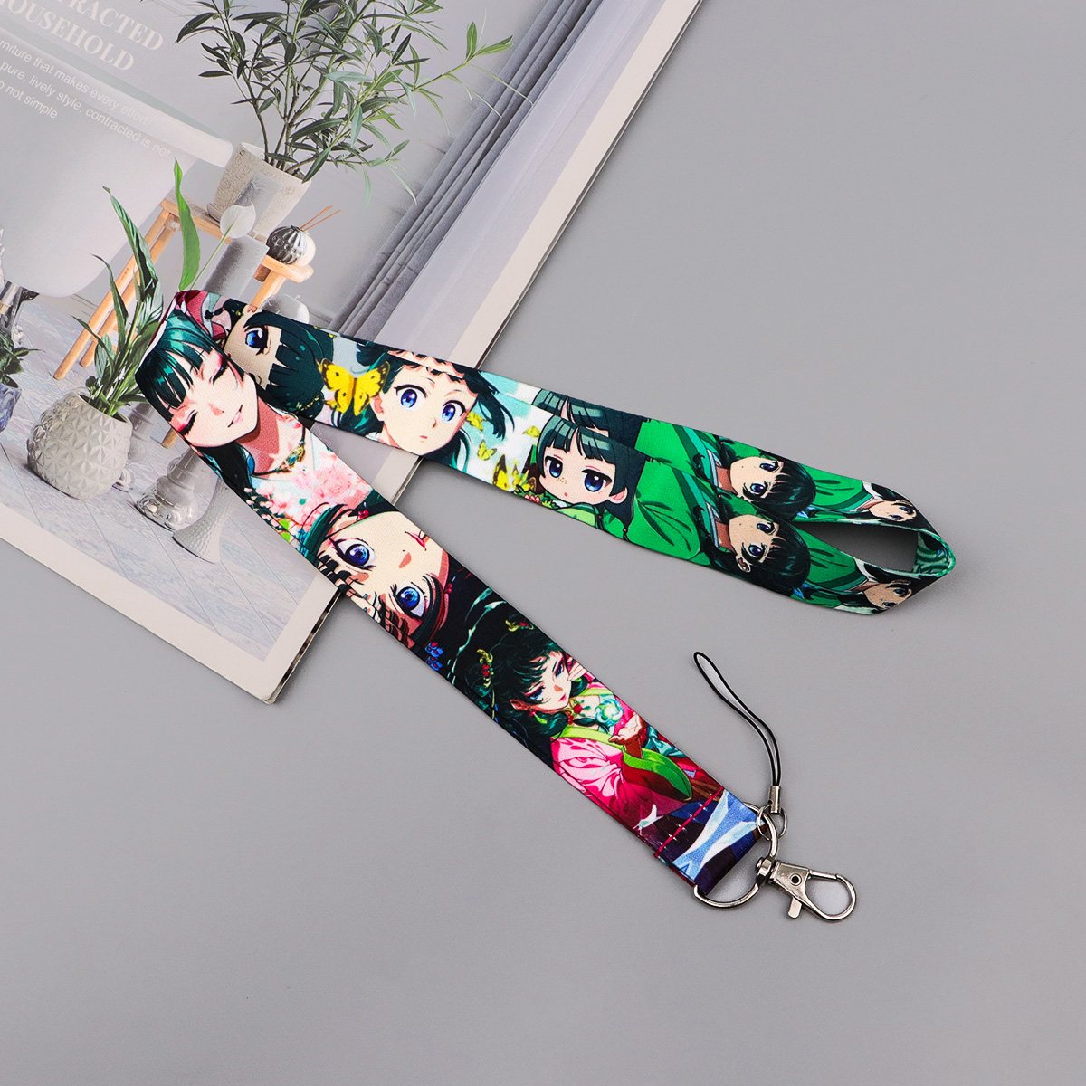 สายคล้องคอสาวอนิเมะน่ารัก สายค - Lanyard Badge Holder บทวิจารณ์และราคา
