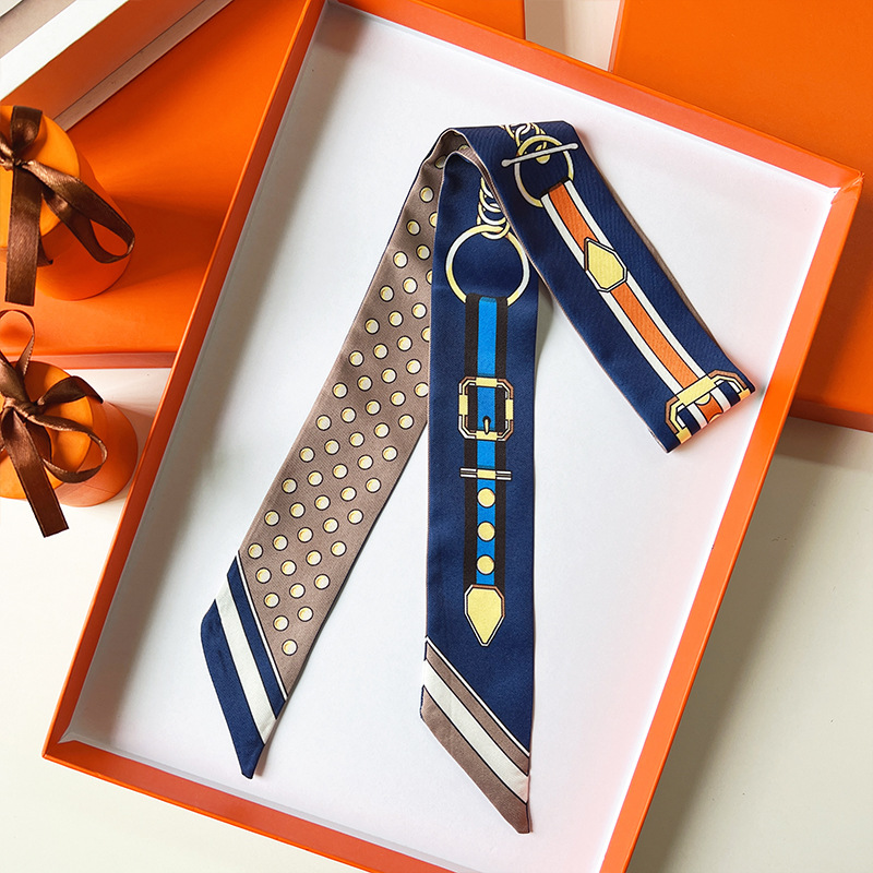 ผ้าพันคอผู้หญิง ผ้าพันคอไหมบาง - Silk Neck Scarf บทวิจารณ์และราคา
