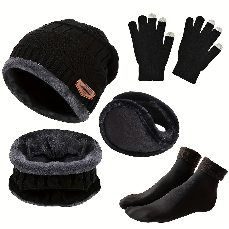 หมวกไหมพรมสำหรับผู้ชายสำหรับฤด - Muffler Men Wool บทวิจารณ์และราคา