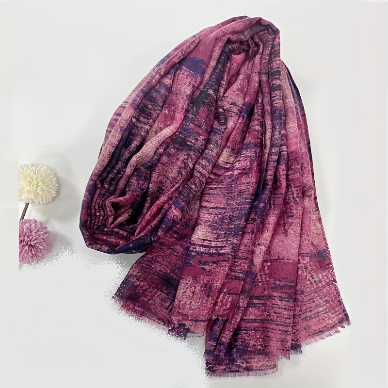 ผ้าพันคอแบรนด์หรูผ้าพันคอผ้าฝ้ - Pashmina Wrap Large บทวิจารณ์และราคา