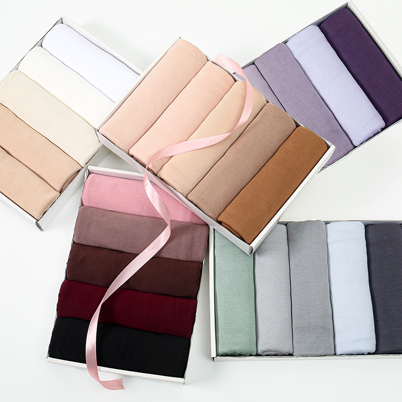 ผ้าคลุมศีรษะแบบฮิญาบ ผ้าเจอร์ซ - Head Wrap Turban บทวิจารณ์และราคา