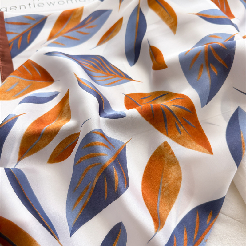 แบรนด์หรูพิมพ์ 70 ซม.ผ้าพันคอผ - Scarf Silk Square บทวิจารณ์และราคา