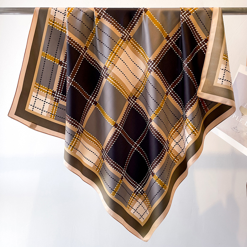 ผ้าพันคอไหมทวิลพิมพ์ลายฤดูร้อน - Silk Tie Striped บทวิจารณ์และราคา