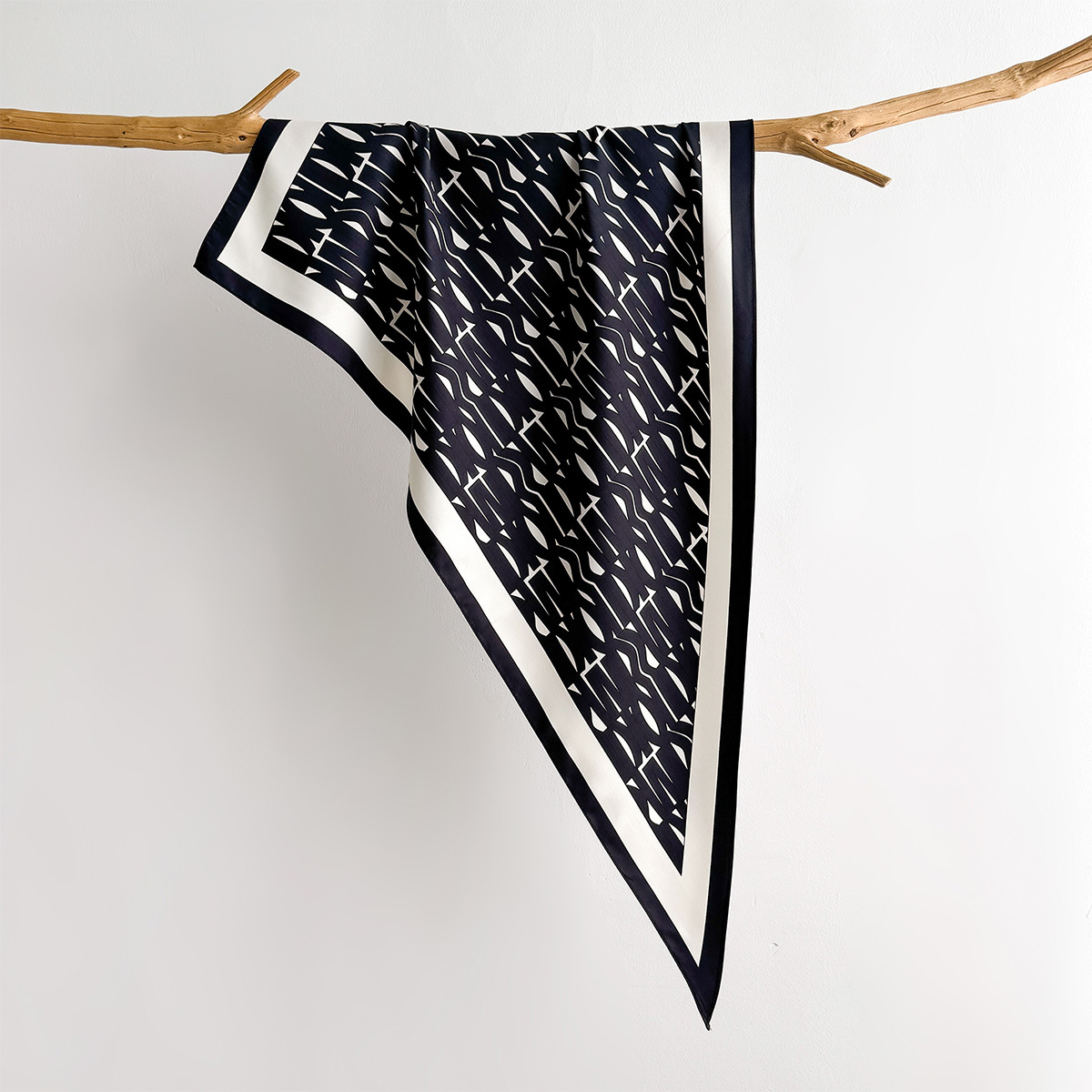 ผ้าพันคอพิมพ์ลายสปริงสำหรับผู้ - Scarf Silk Square บทวิจารณ์และราคา