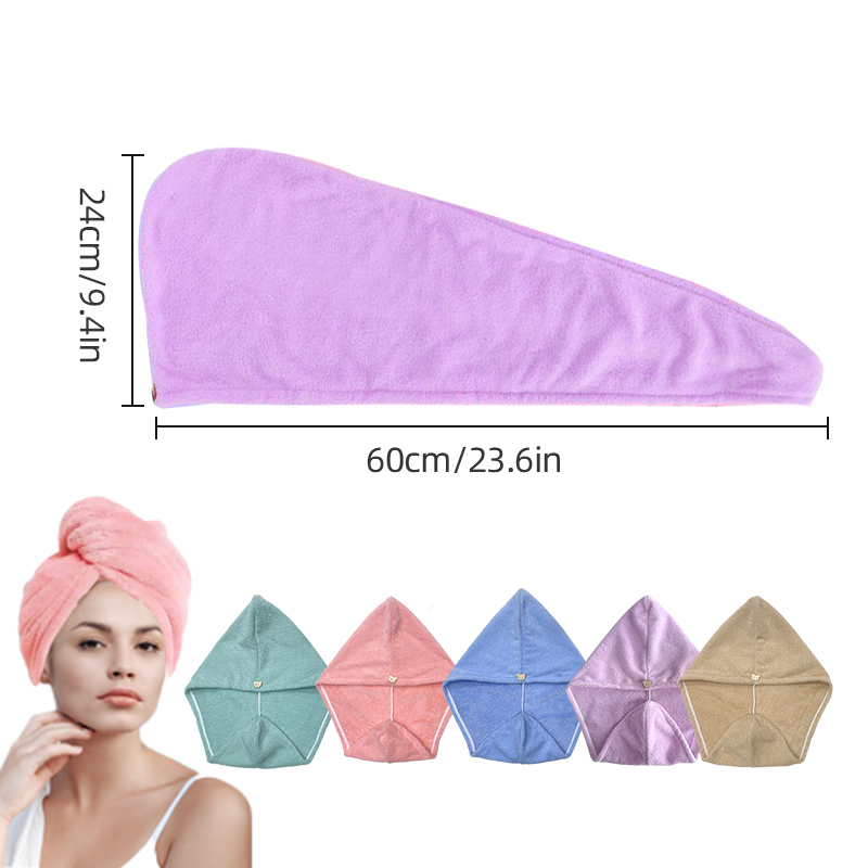 ผ้าขนหนูไมโครไฟเบอร์สําหรับผู้ - Head Wrap Turban บทวิจารณ์และราคา