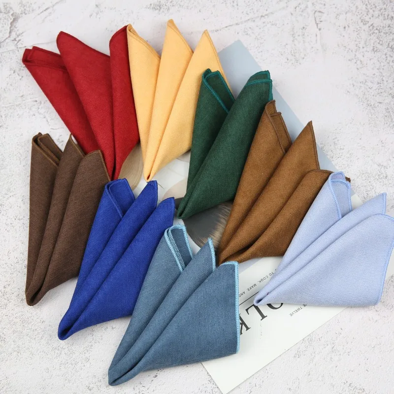 ผ้าเช็ดหน้าผู้ชายขนาด 24 ซม. ผ - Pocket Square Set บทวิจารณ์และราคา