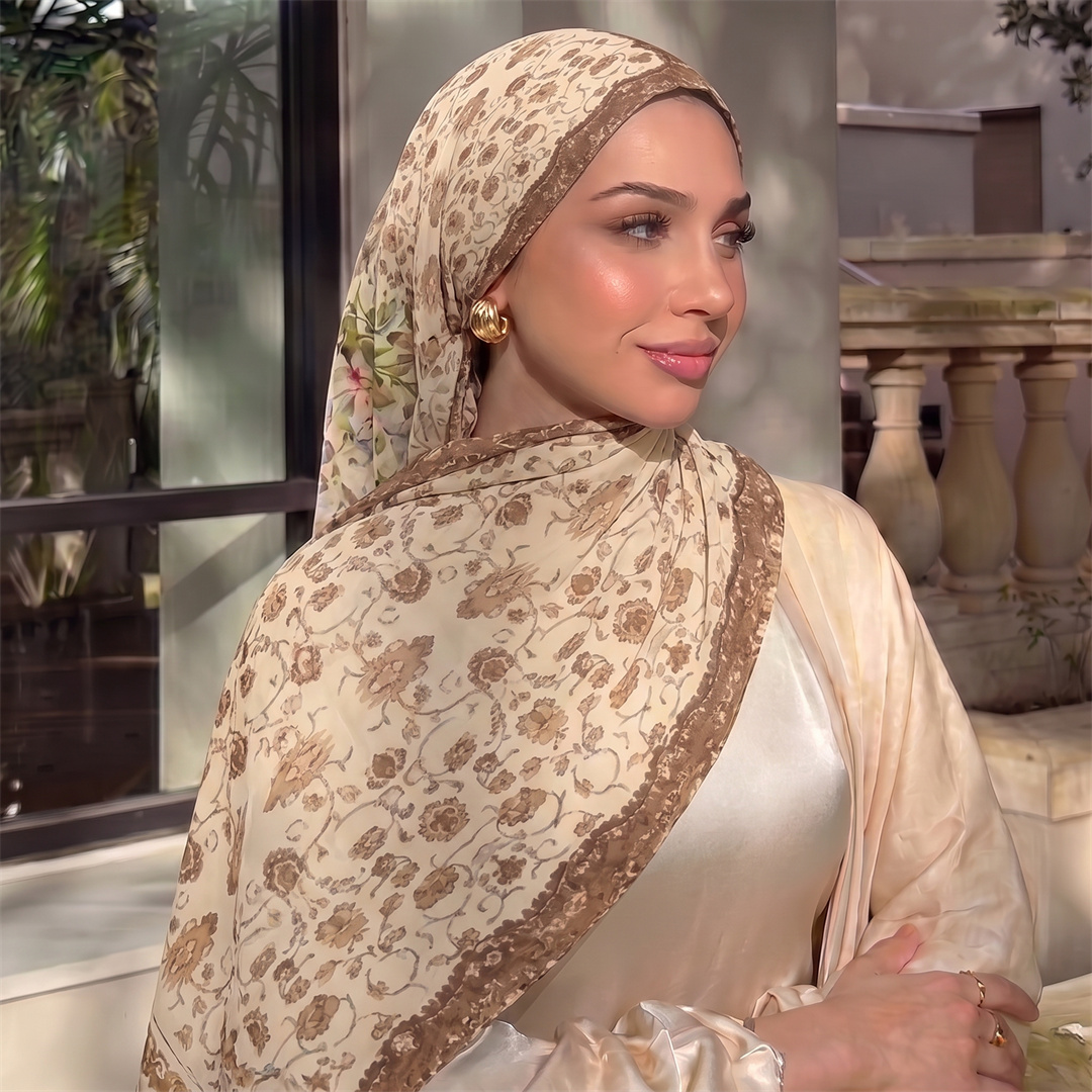 ผ้าคลุมศีรษะลายดอกไม้สไตล์วินเ - Head Wrap Turban บทวิจารณ์และราคา