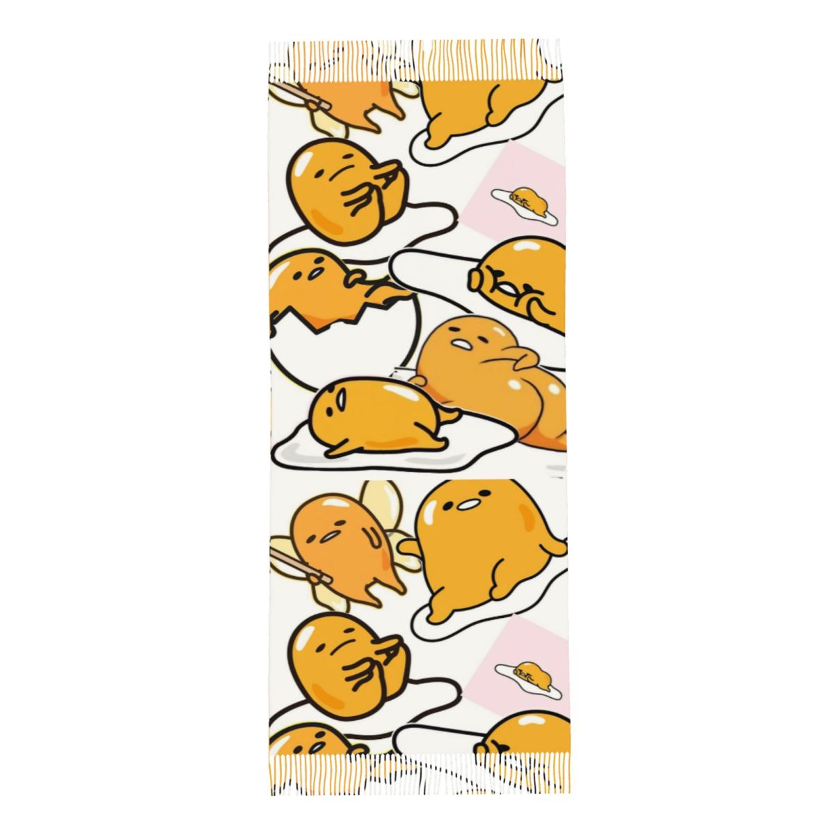 ผ้าพันคอการ์ตูนไข่กูเดทามะน่าร - Pashmina Wrap Large บทวิจารณ์และราคา