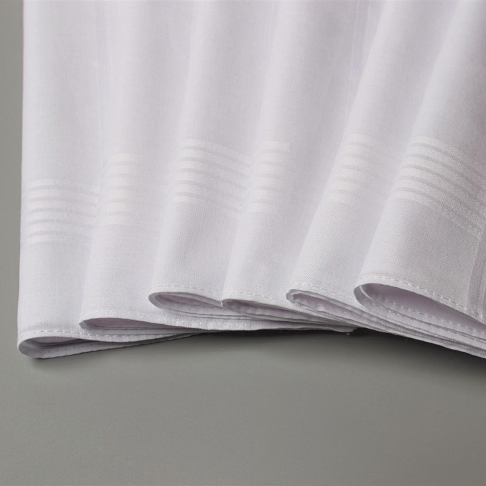 6x ผ้าเช็ดหน้าผู้ชาย ชุดของขวั - Handkerchief Cotton Men บทวิจารณ์และราคา
