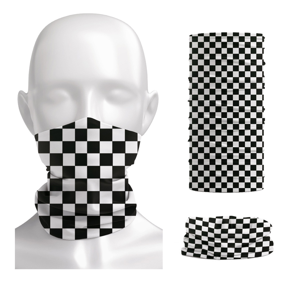 ที่คาดผมพิมพ์ลายตารางสำหรับแข่ - Neck Warmer Tube บทวิจารณ์และราคา